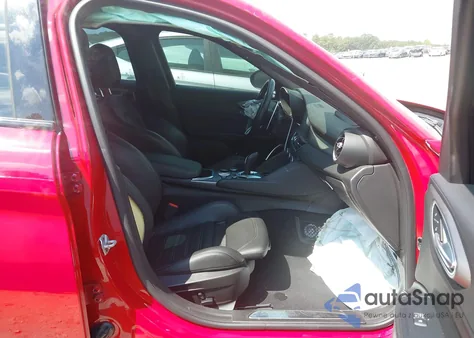 2021 Alfa Romeo Giulia Ti Sport Rwd из США, поврежденный, VIN ZARFAMBN9M7640105